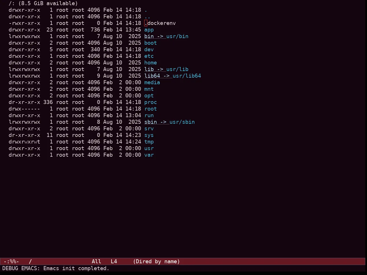Ef Tritanopia Dark Theme in dired
