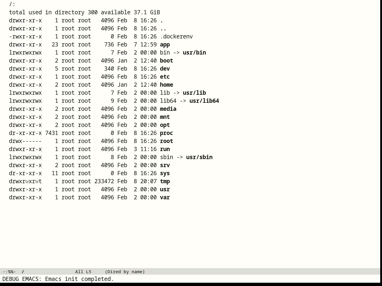 Eink Theme in dired