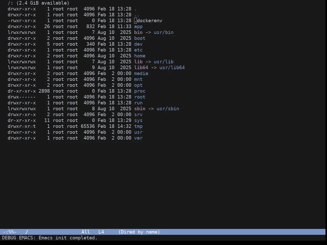 Elune Theme in dired