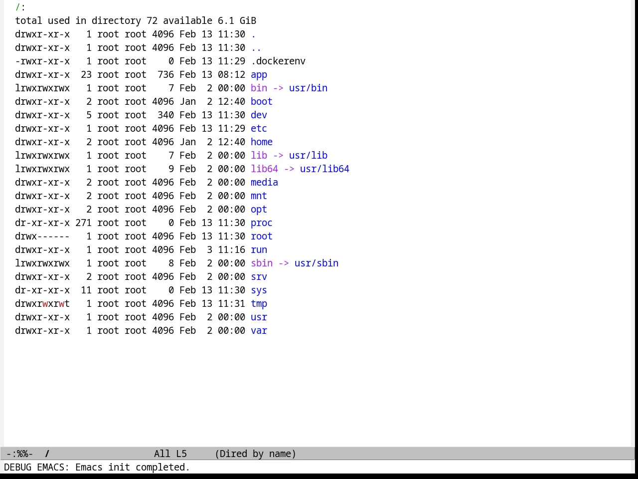 Emacs 21 Theme in dired
