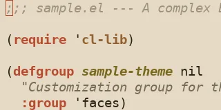 Preview of Ember Light Theme theme