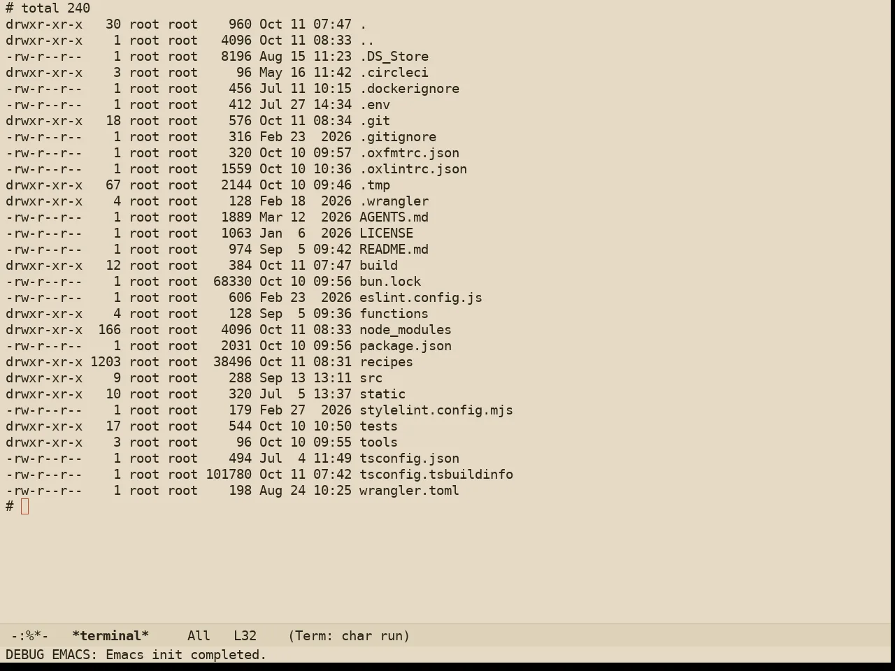 Ember Light Theme in term