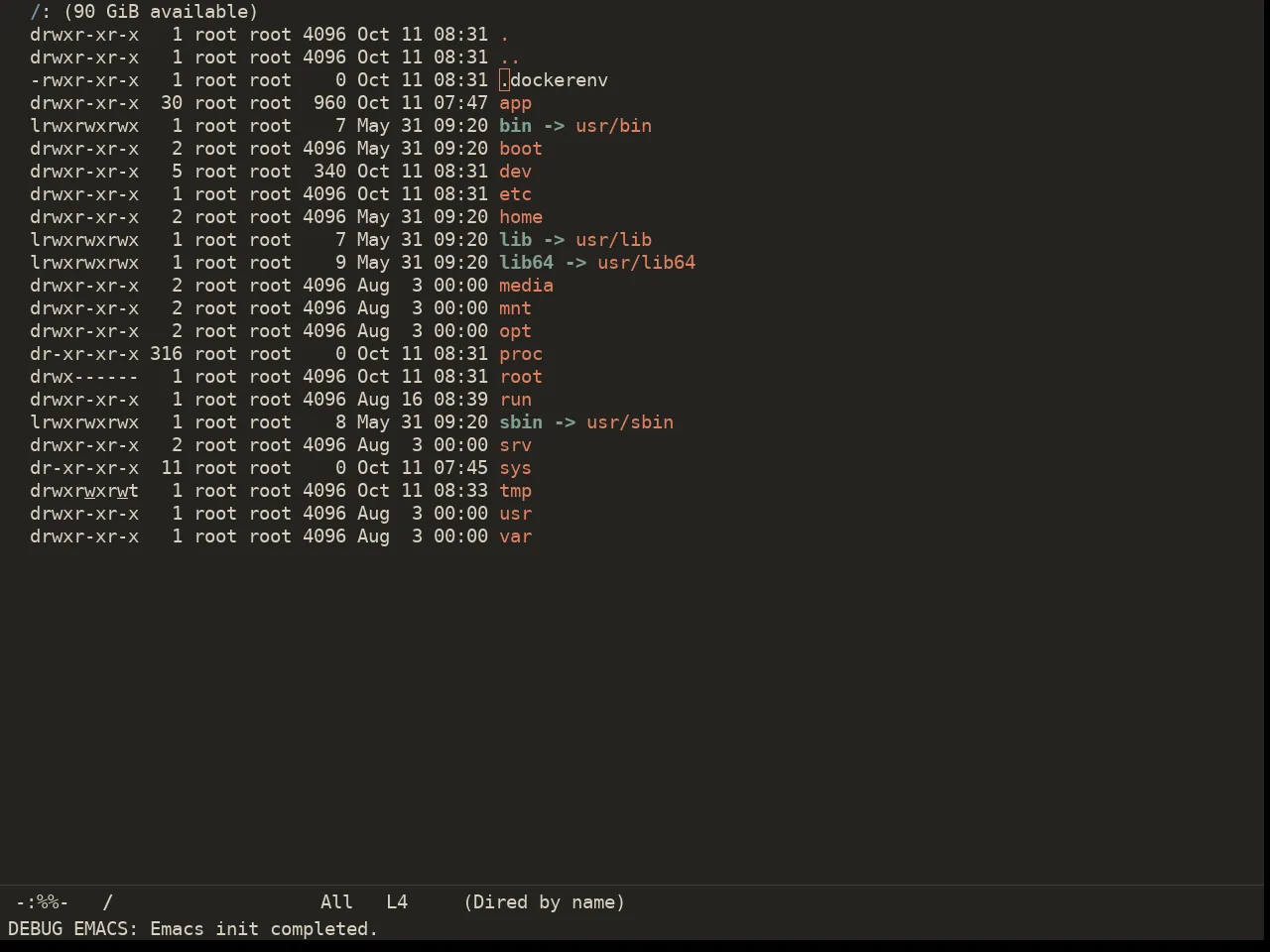 Ember Soft Theme in dired
