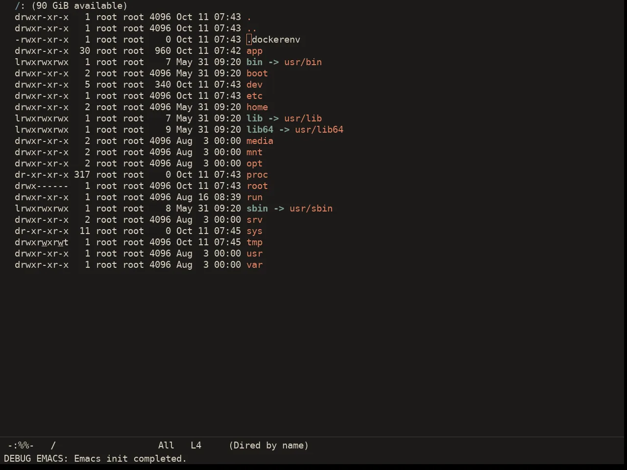 Ember Theme in dired