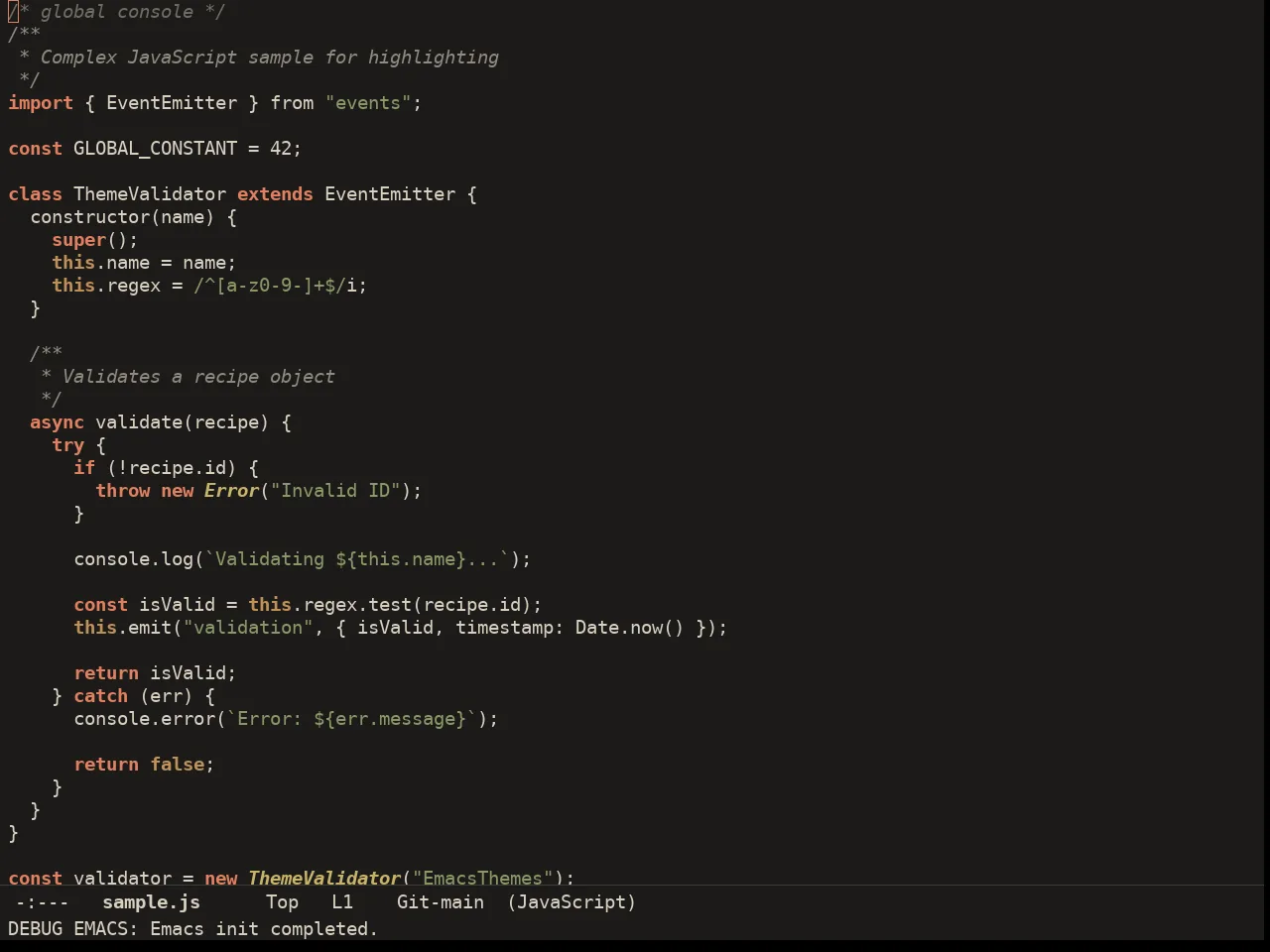 Ember Theme in javascript-mode