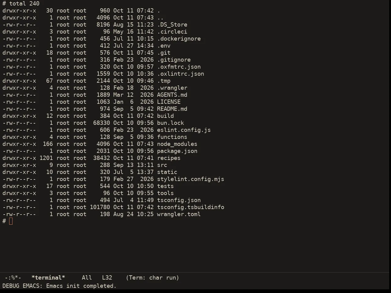 Ember Theme in term