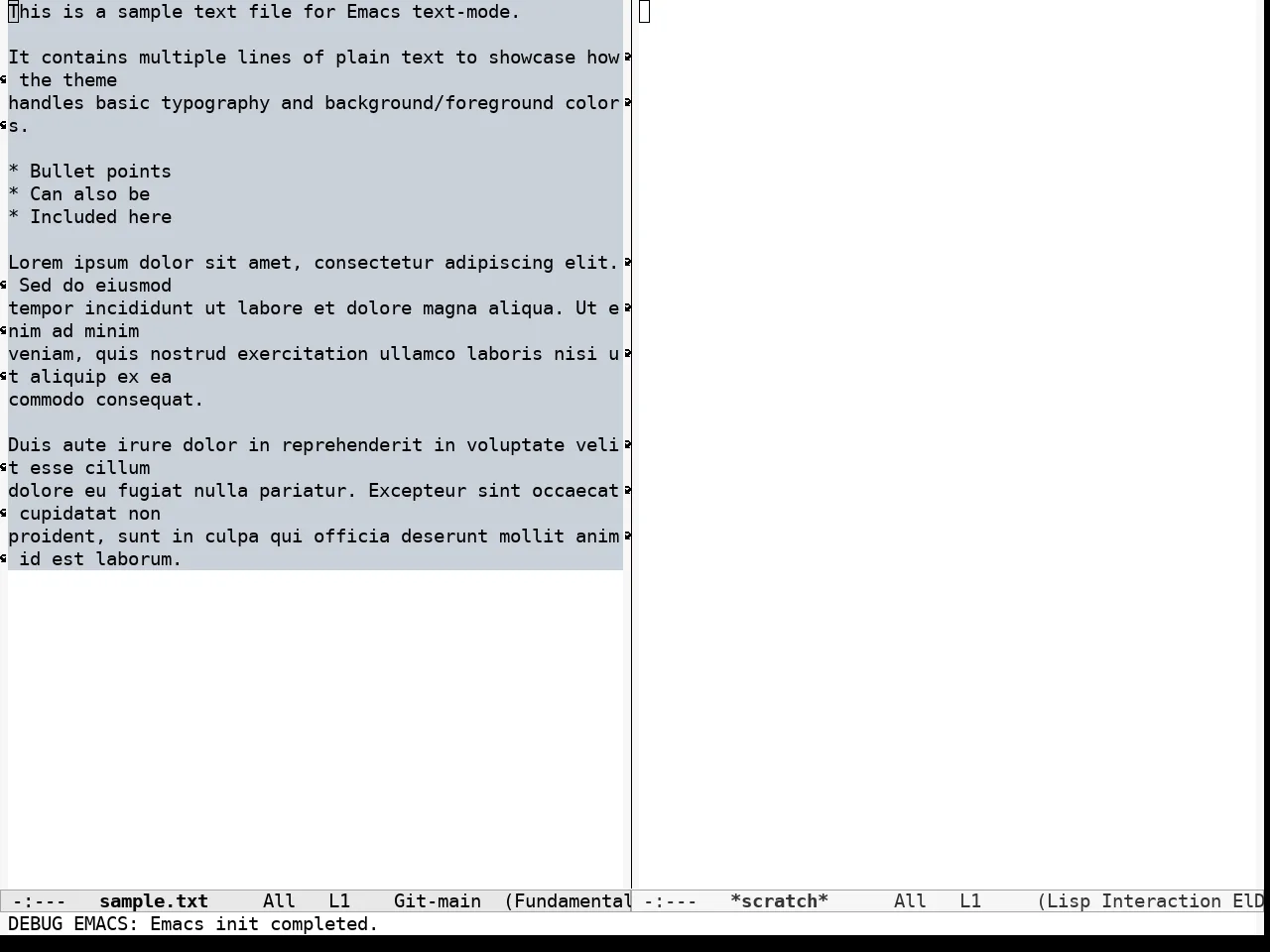 Espresso Theme in fundamental-mode