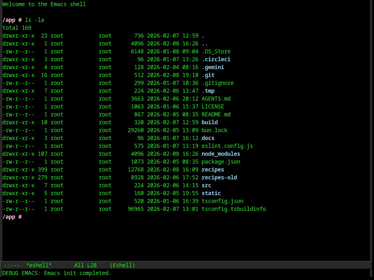 Euphoria Theme in eshell