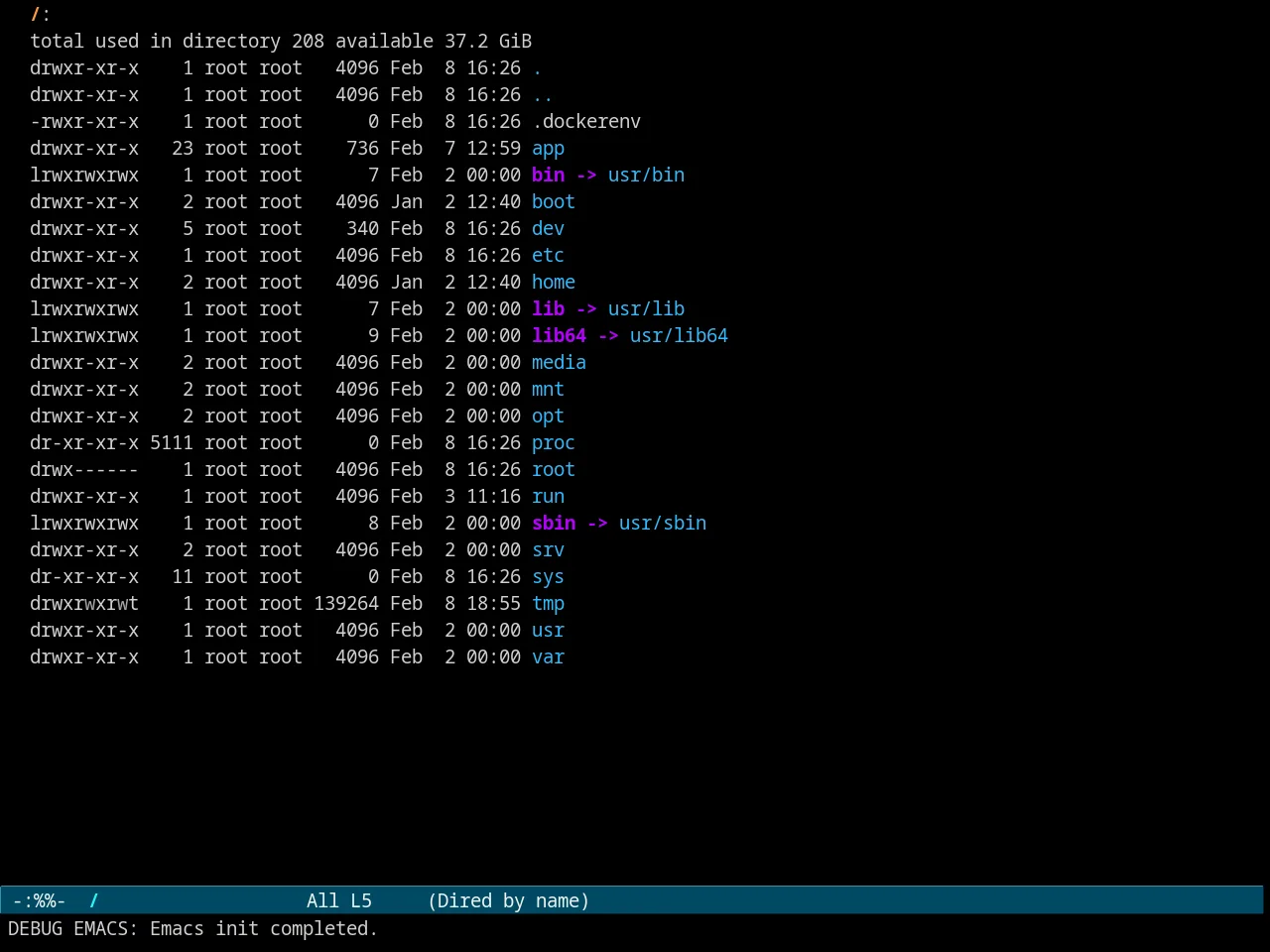 Evenhold Theme in dired