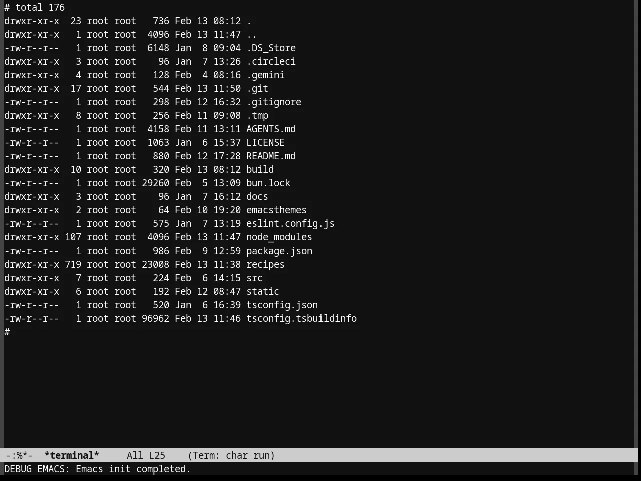 Eziam Dark Theme in term