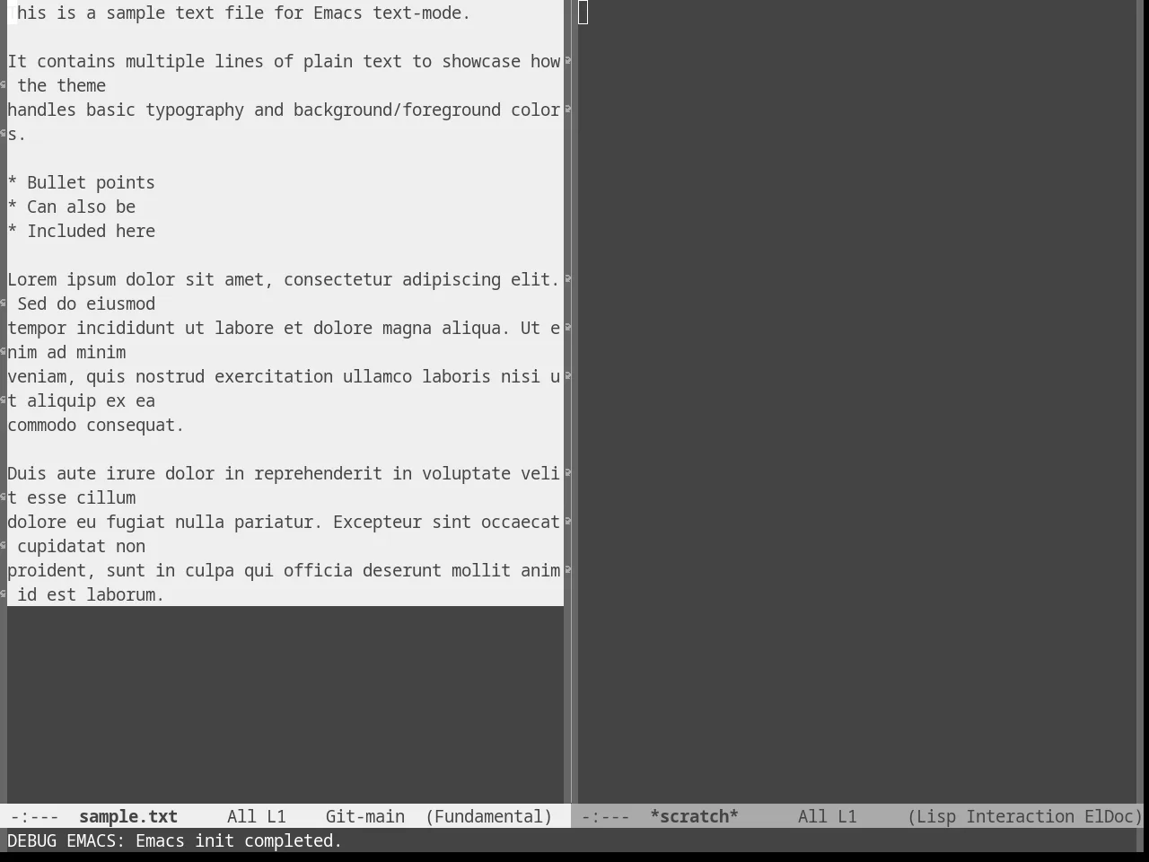 Eziam Dusk Theme in fundamental-mode
