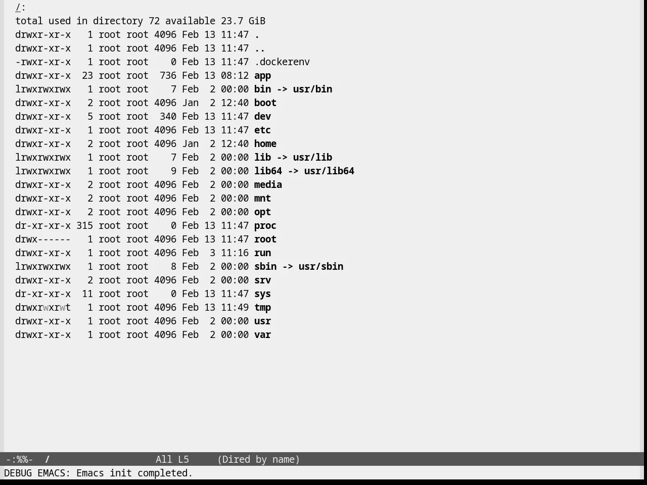 Eziam Light Theme in dired