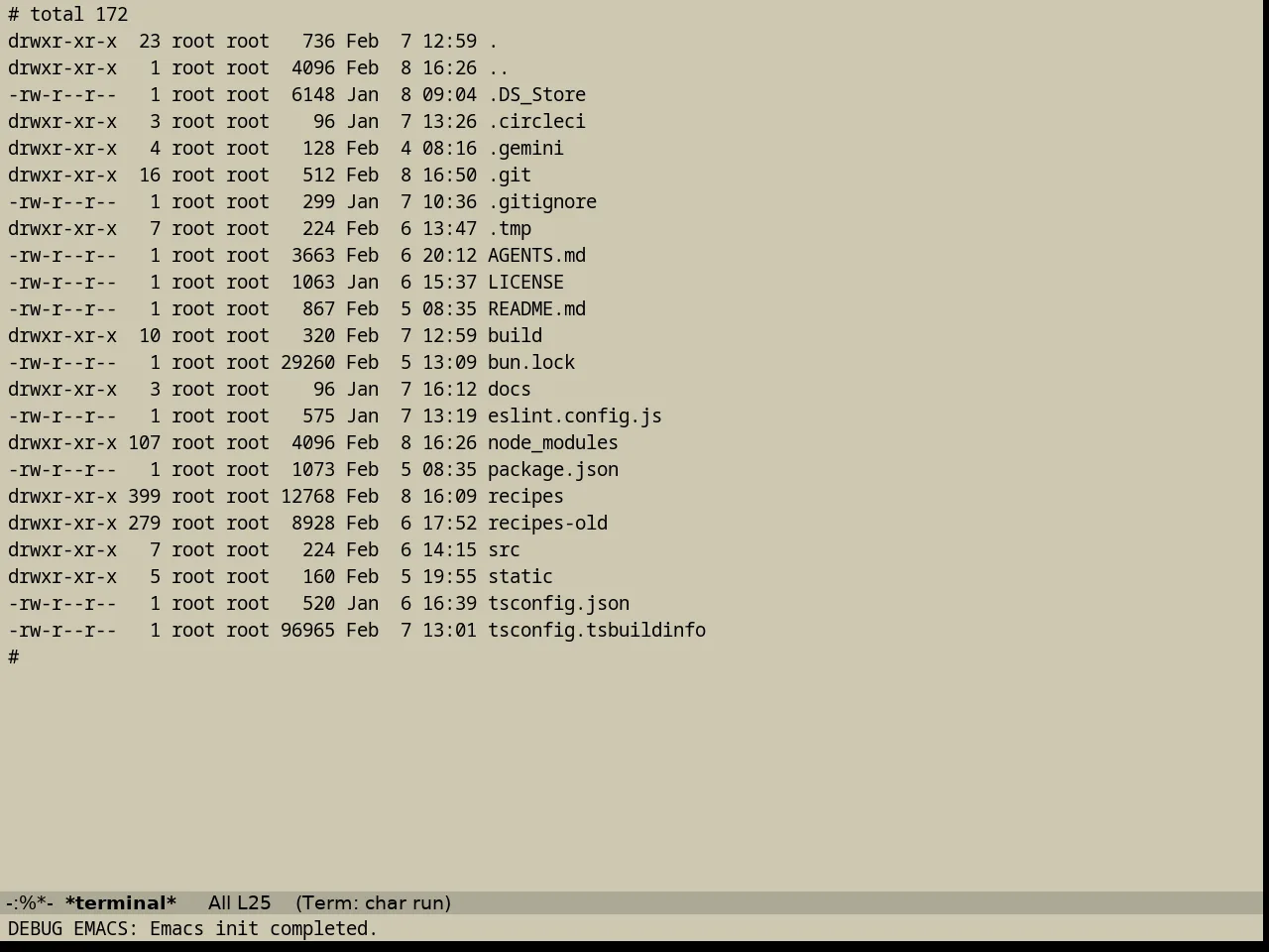 Faff Theme in term