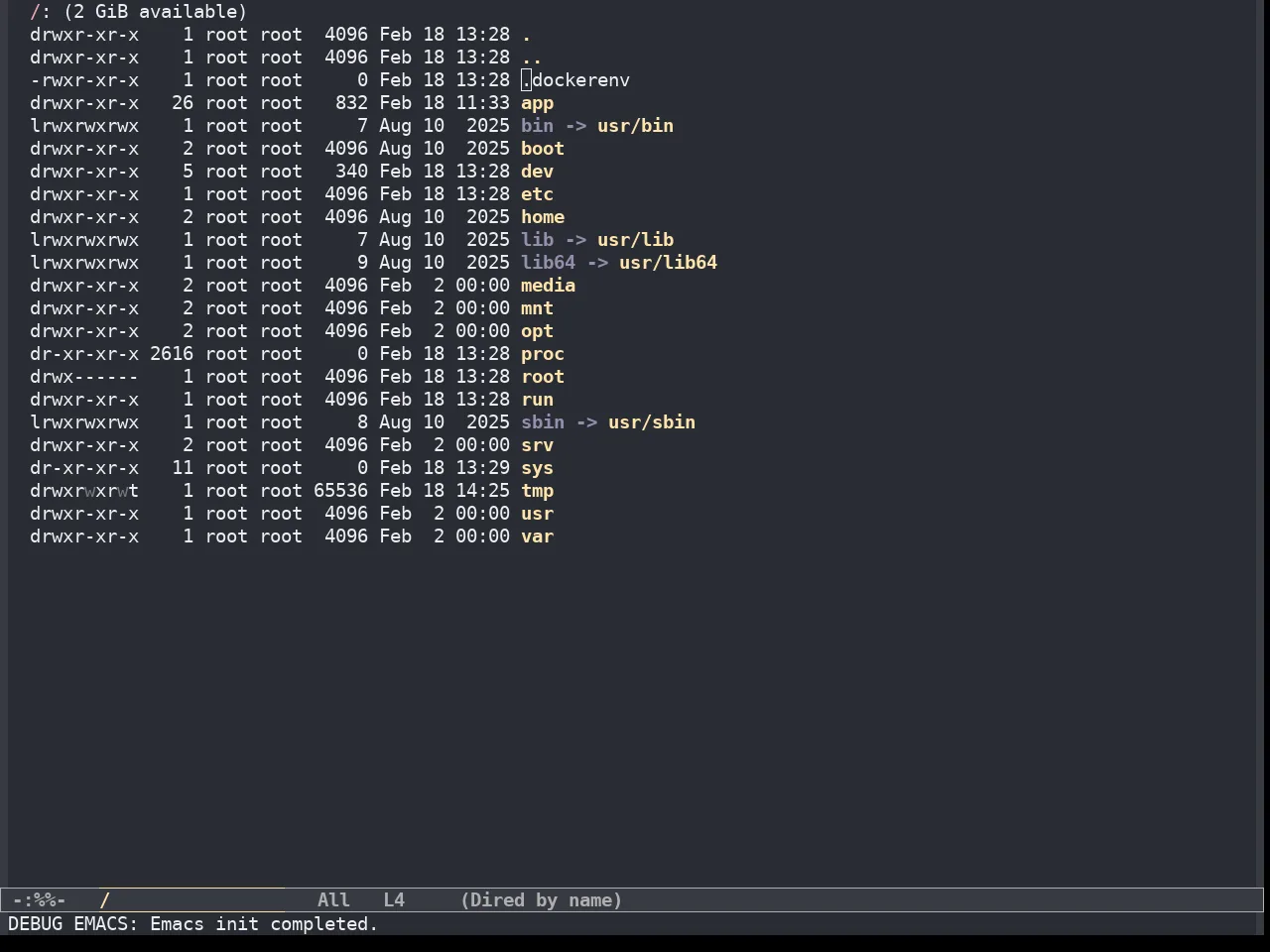 Fantom Theme in dired