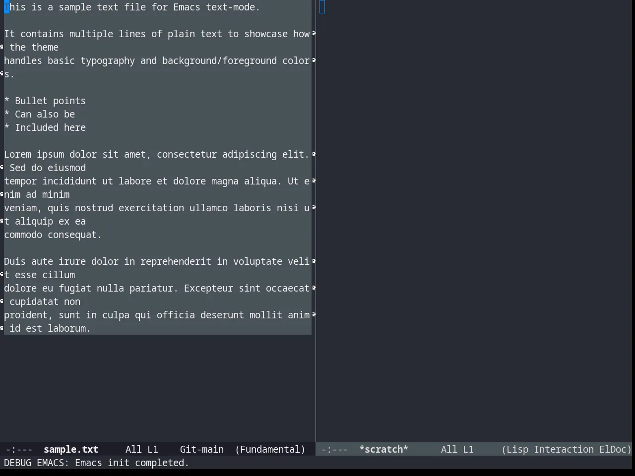 Farmhouse Dark Theme in fundamental-mode