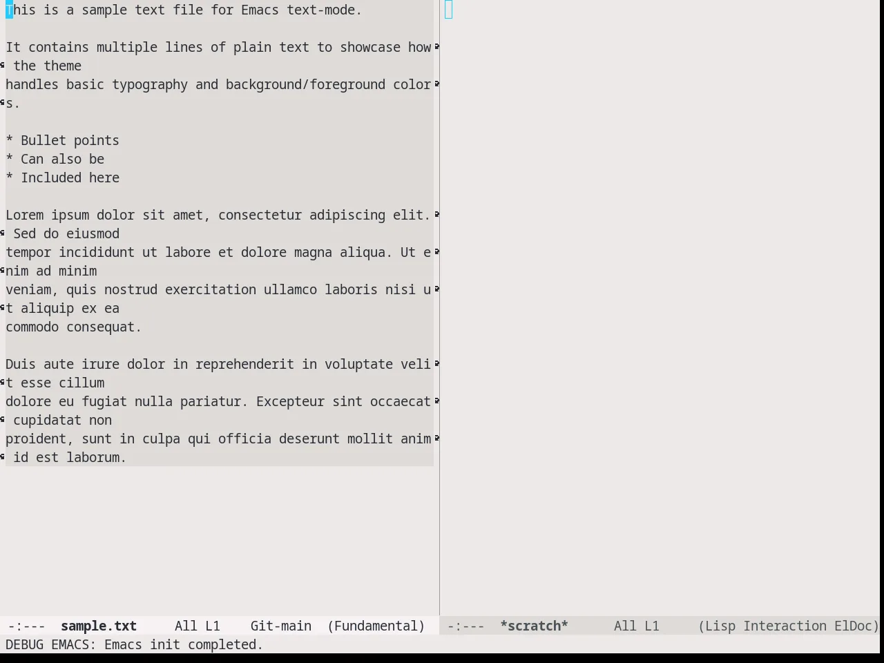 Farmhouse Light Theme in fundamental-mode