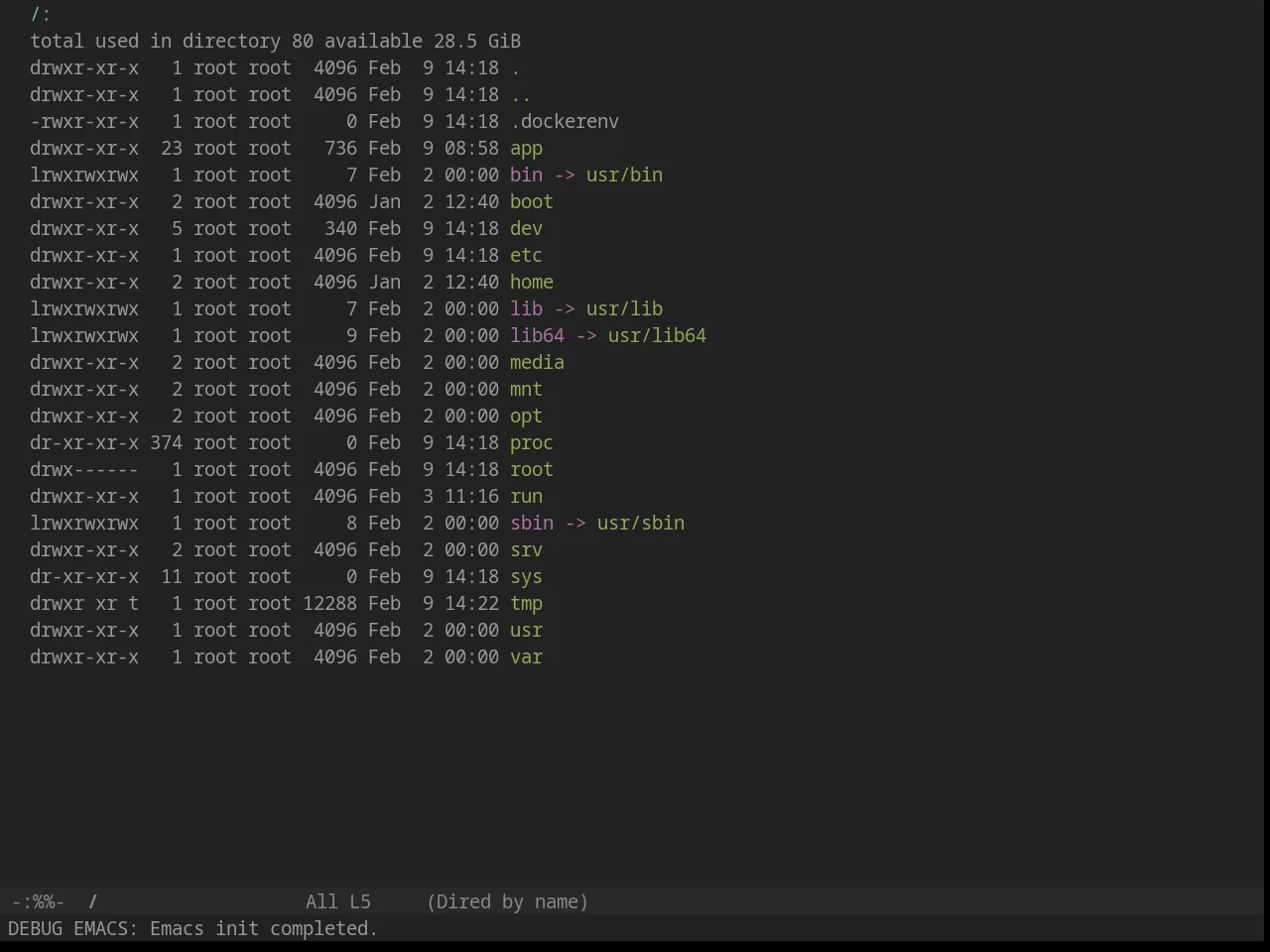 Firebelly Theme in dired