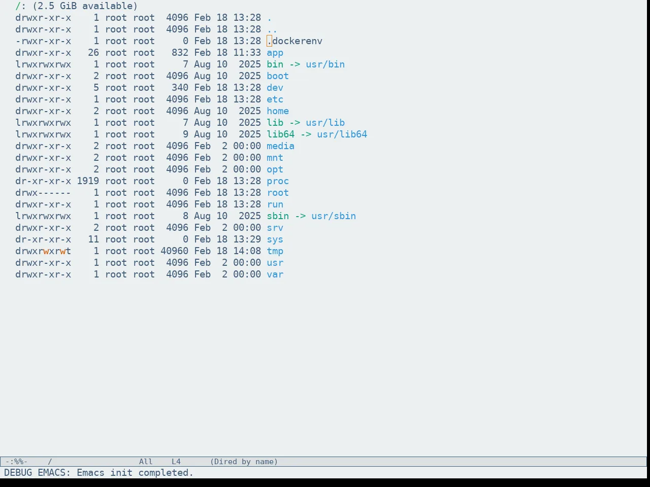 Flatfluc Theme in dired