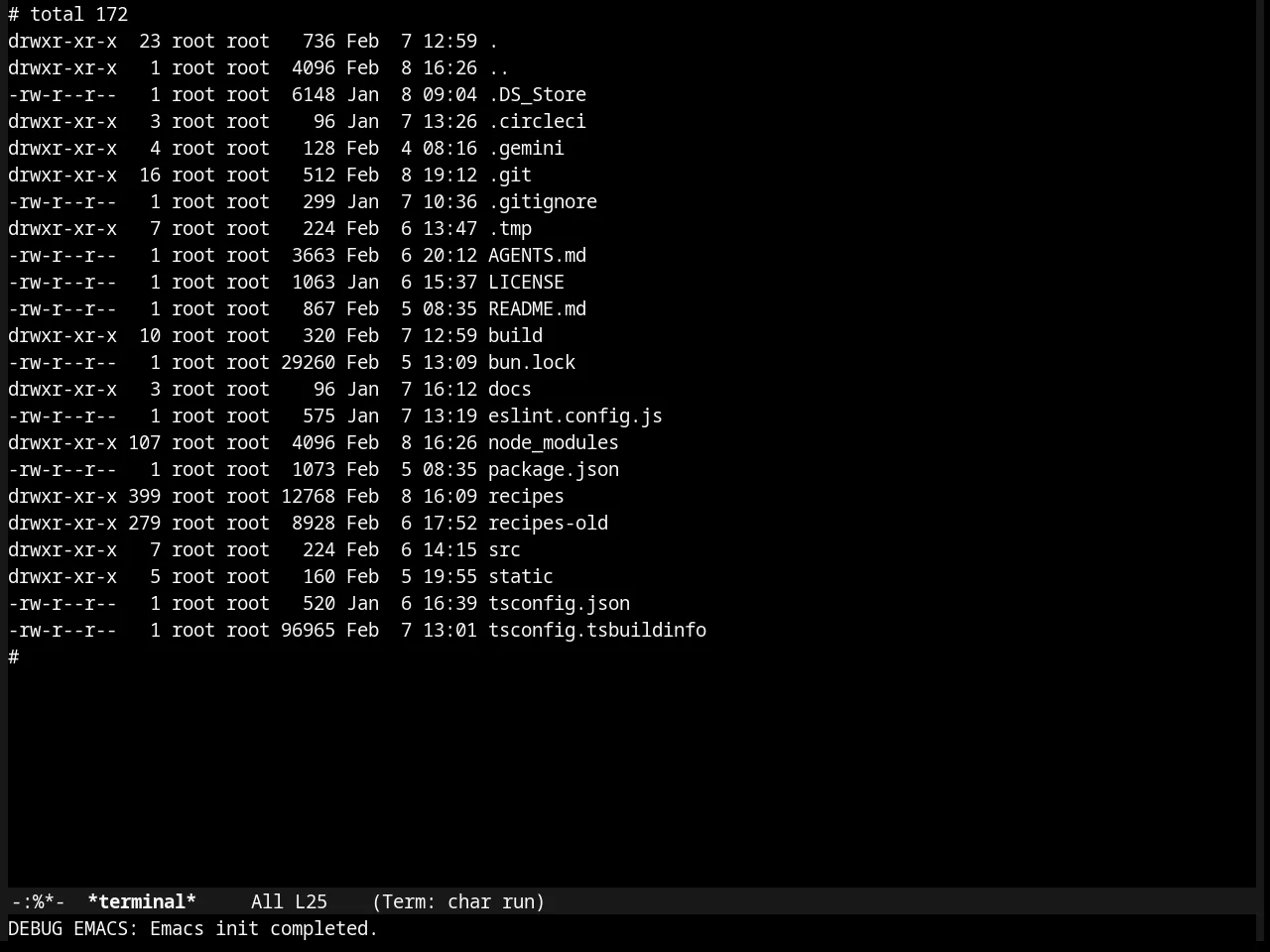 Flatland Black Theme in term