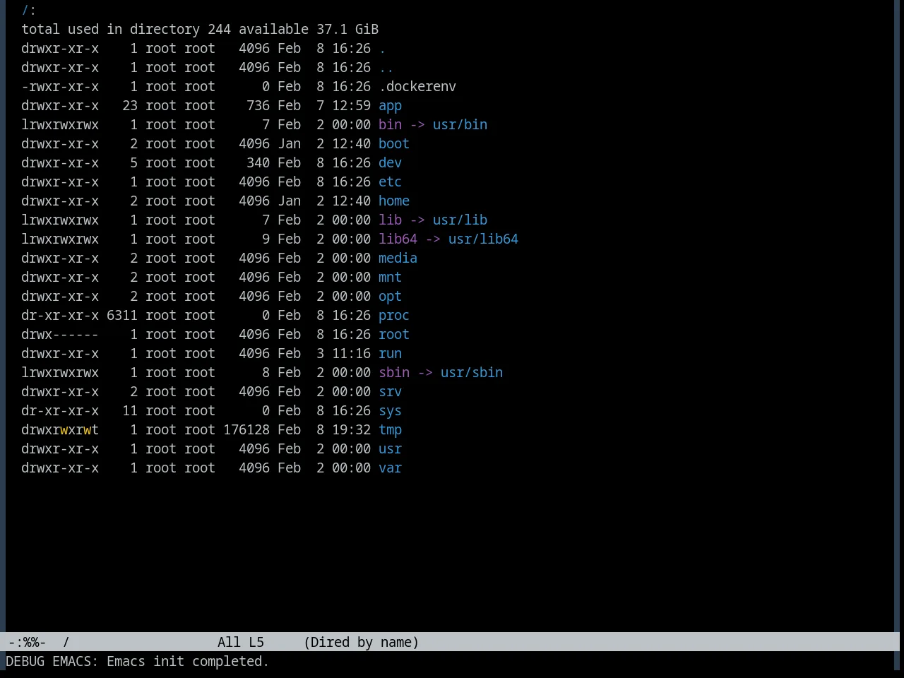 FlatUI Dark Theme in dired