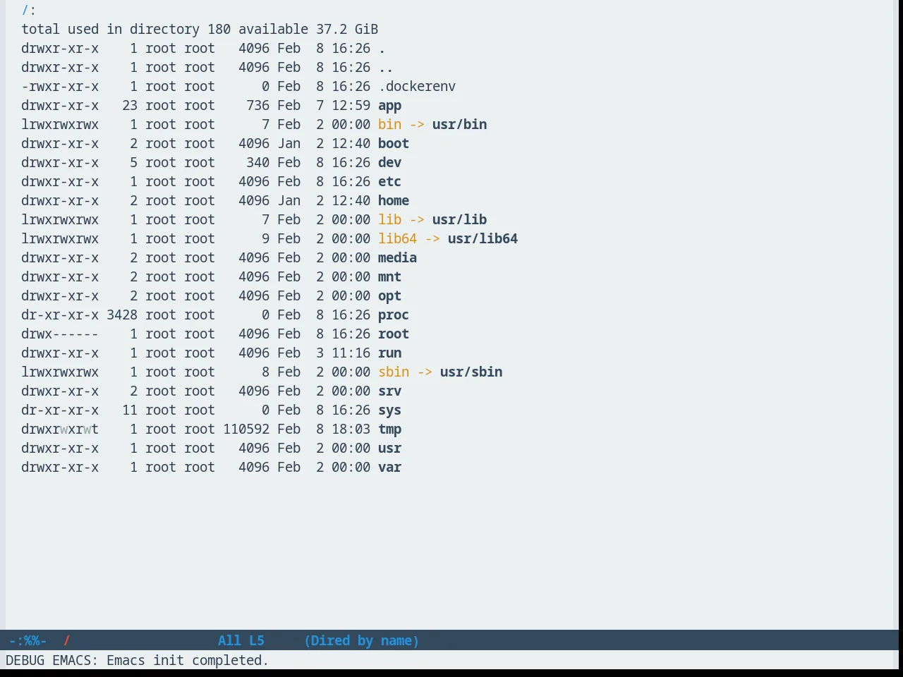 FlatUI Emacs Theme in dired