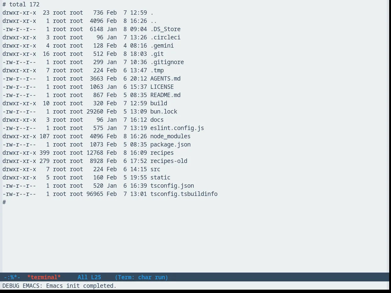 FlatUI Emacs Theme in term