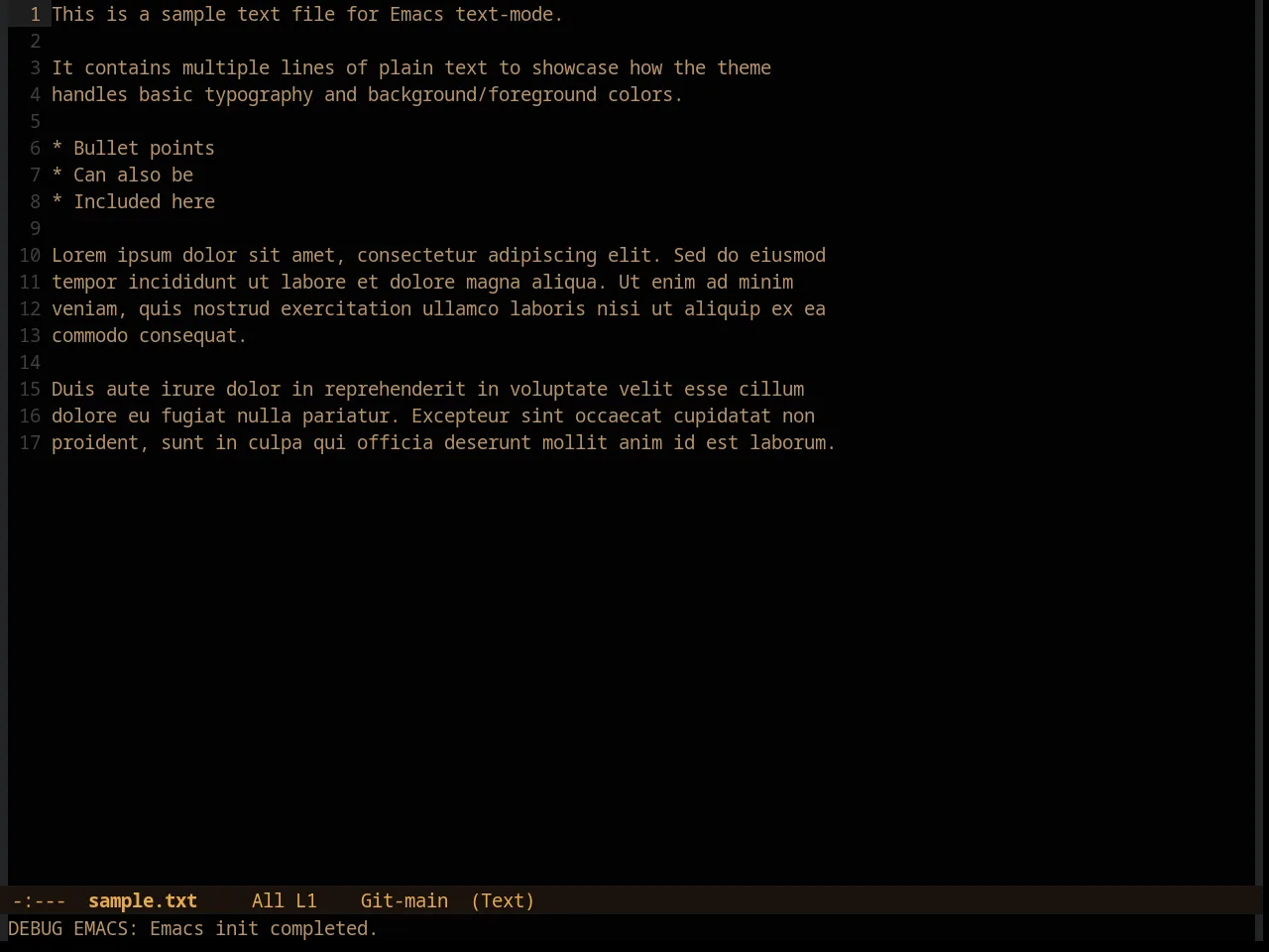 Fleury Theme in text-mode