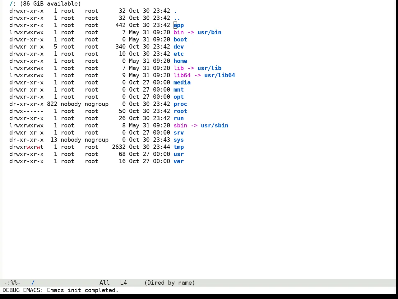 Fluffy Light theme in dired