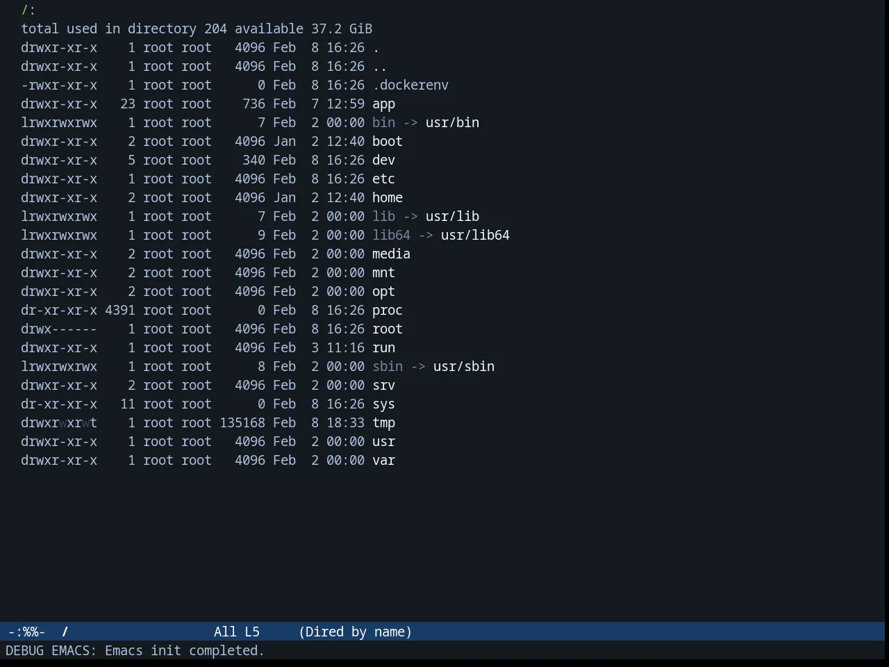 Fogus Theme in dired