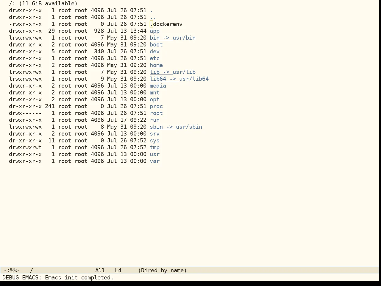 Folio Theme in dired