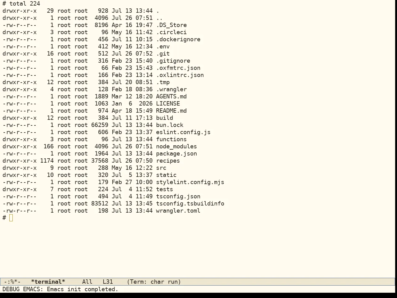 Folio Theme in term