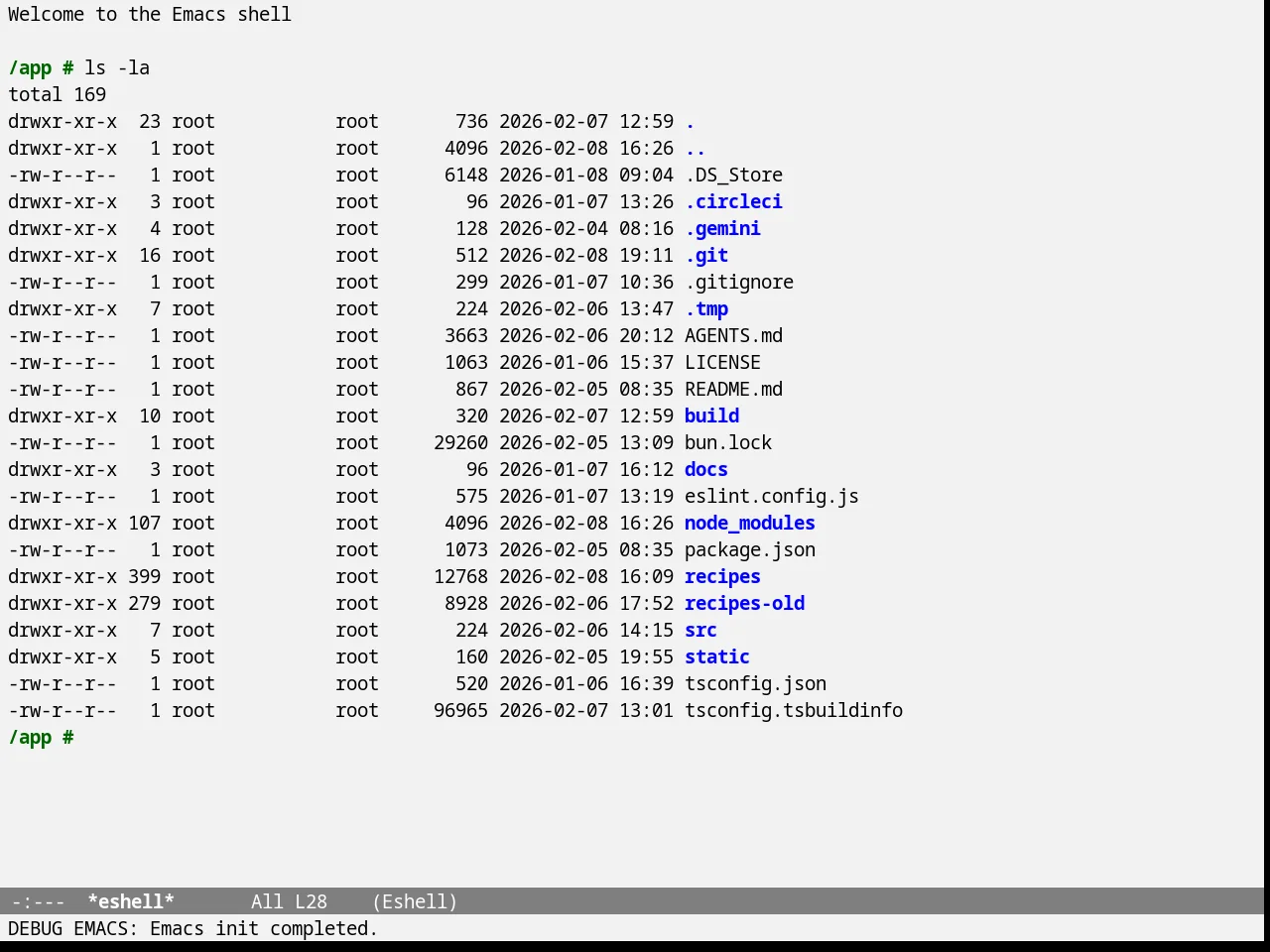 Gandalf Theme in eshell