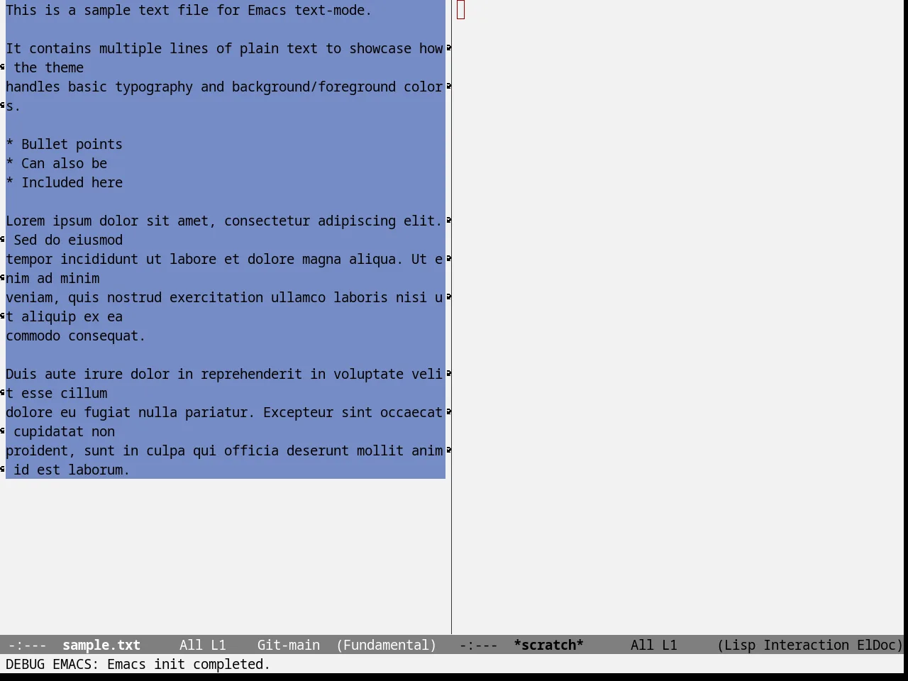 Gandalf Theme in fundamental-mode