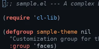 Preview of GitHub Dark Theme theme