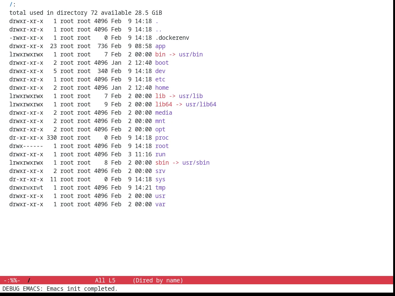 Github Modern Theme in dired