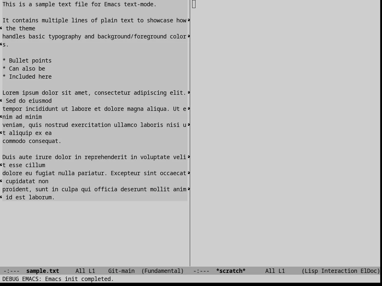 Goose Theme in fundamental-mode