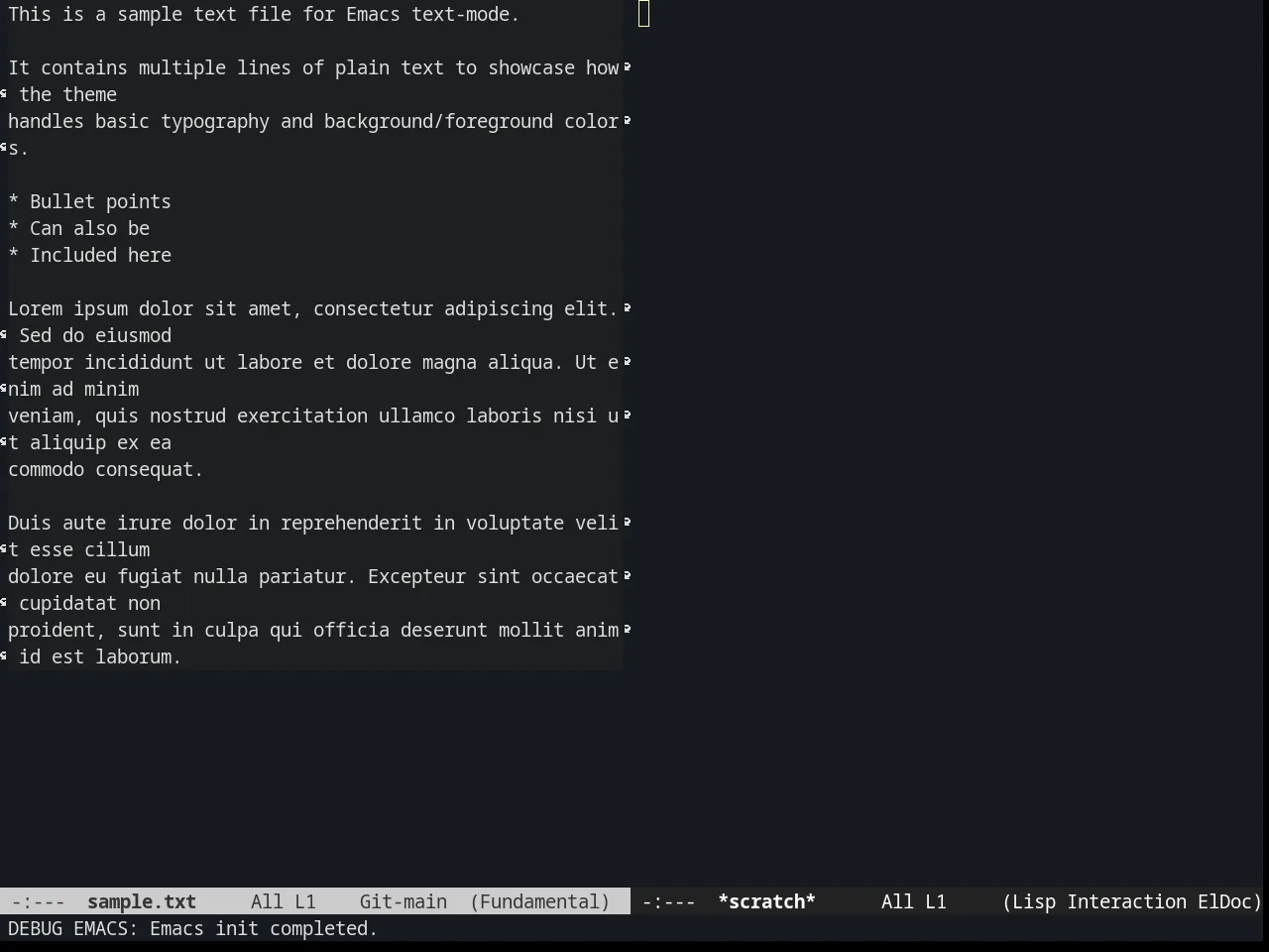 Graham Theme in fundamental-mode