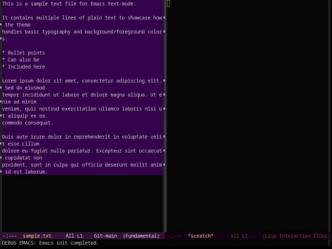 Grand Shell Theme in fundamental-mode