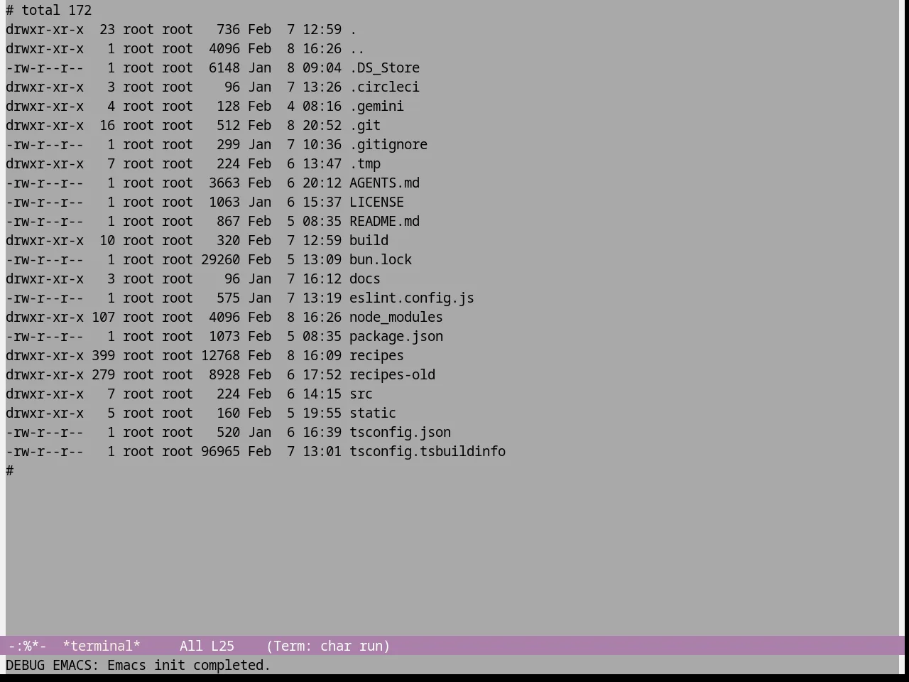 Gray1 Theme in term