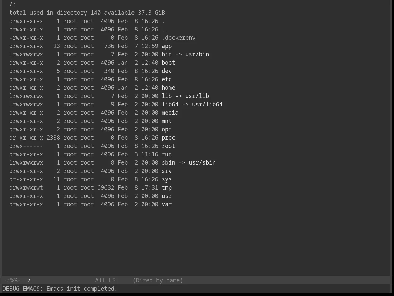Grayscale Theme in dired