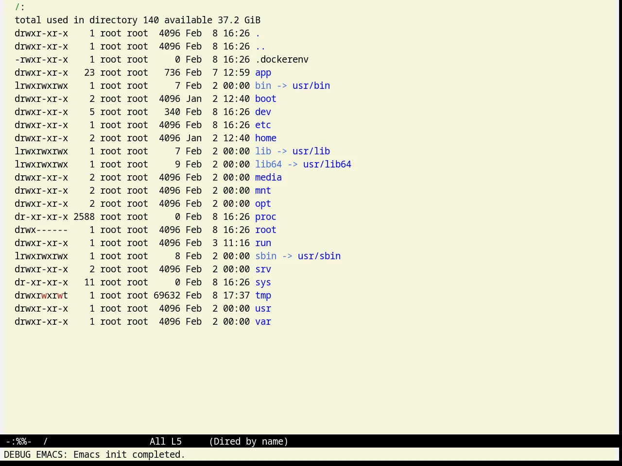 Greiner Theme in dired