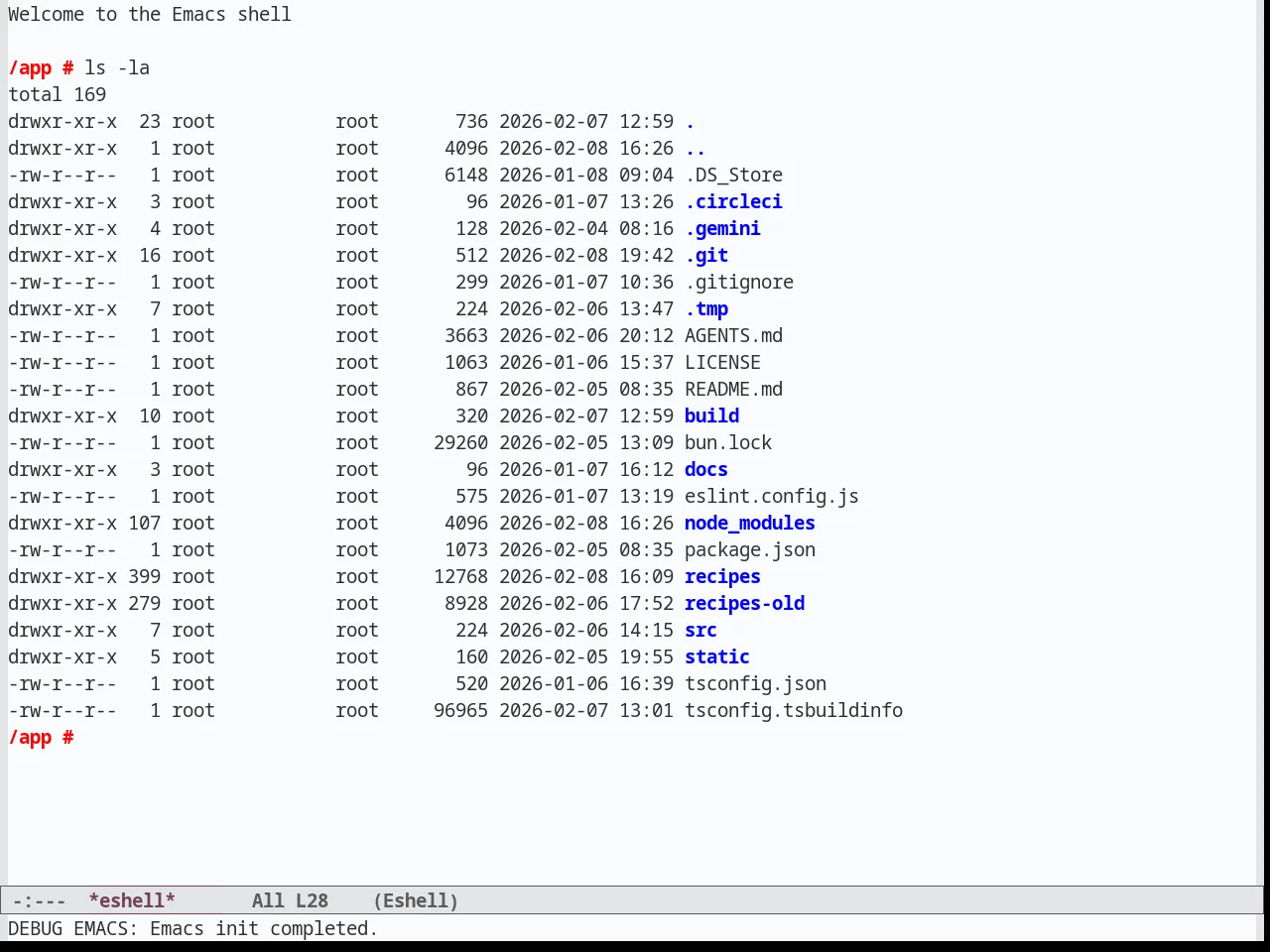 Greymatters Theme in eshell
