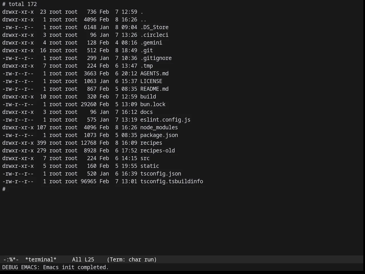 Gruber Darker Theme in term