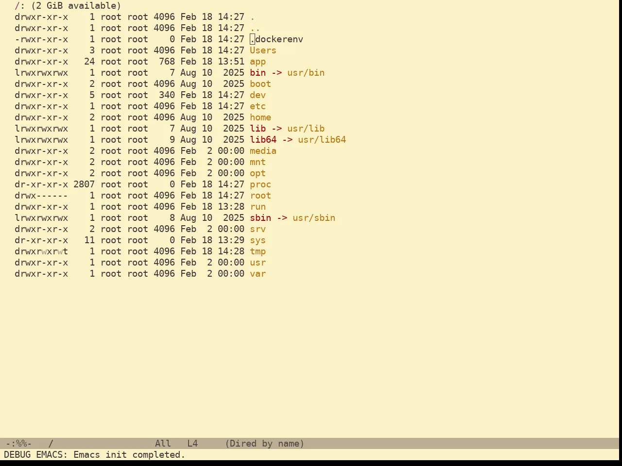 Gruvbox Light Medium Theme in dired