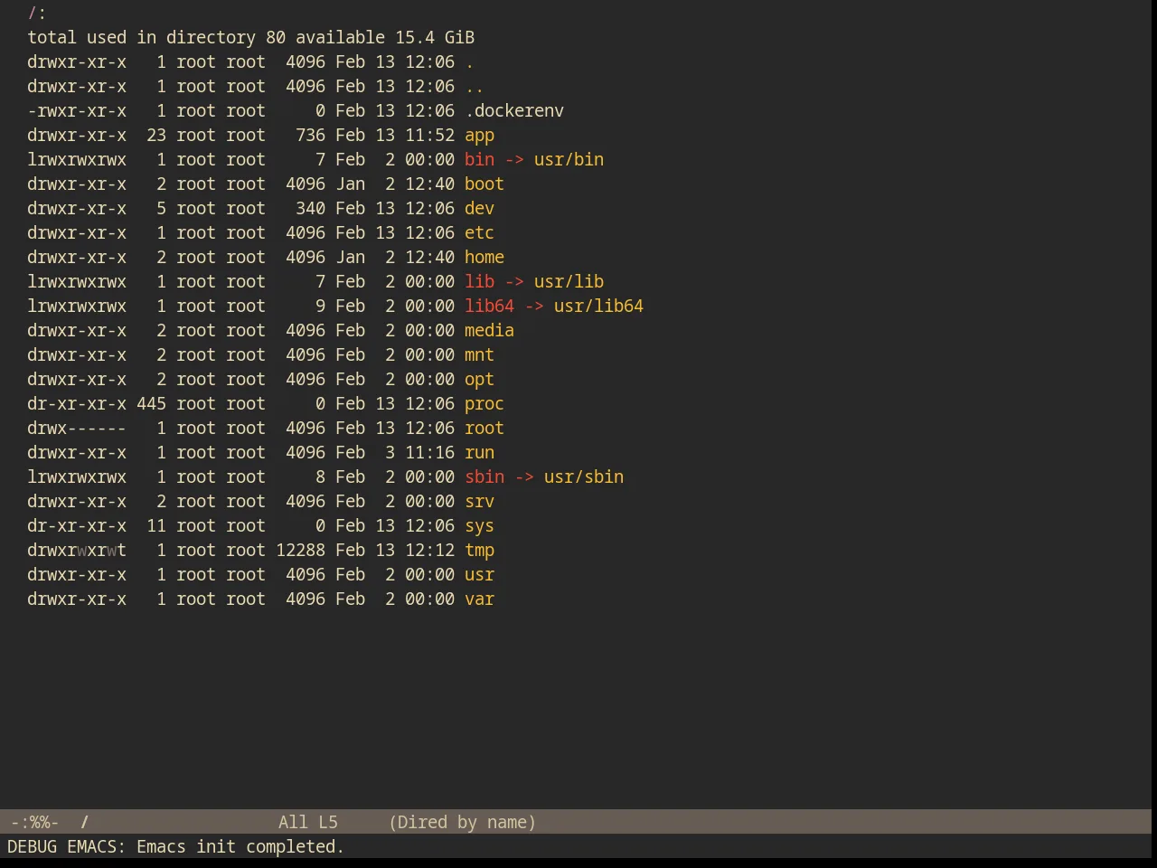 Gruvbox Theme in dired