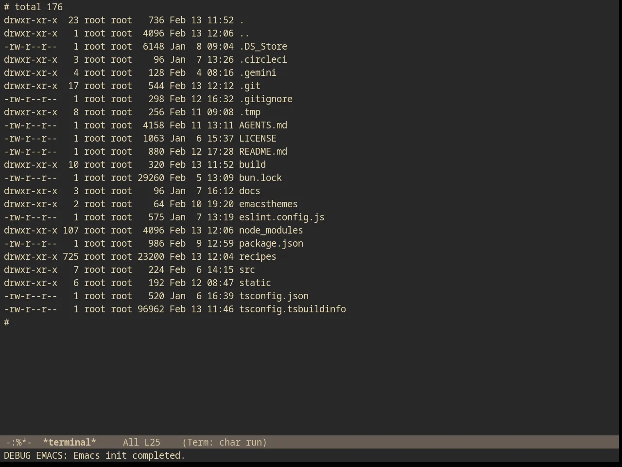 Gruvbox Theme in term