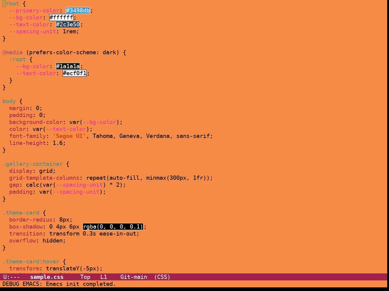 Guava Themes Acer Theme in css-mode