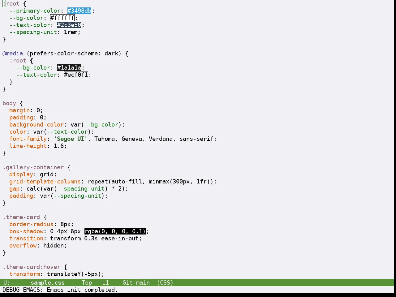 Guava Themes Citrus Theme in css-mode