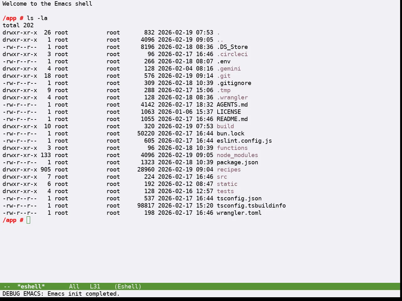 Guava Themes Citrus Theme in eshell