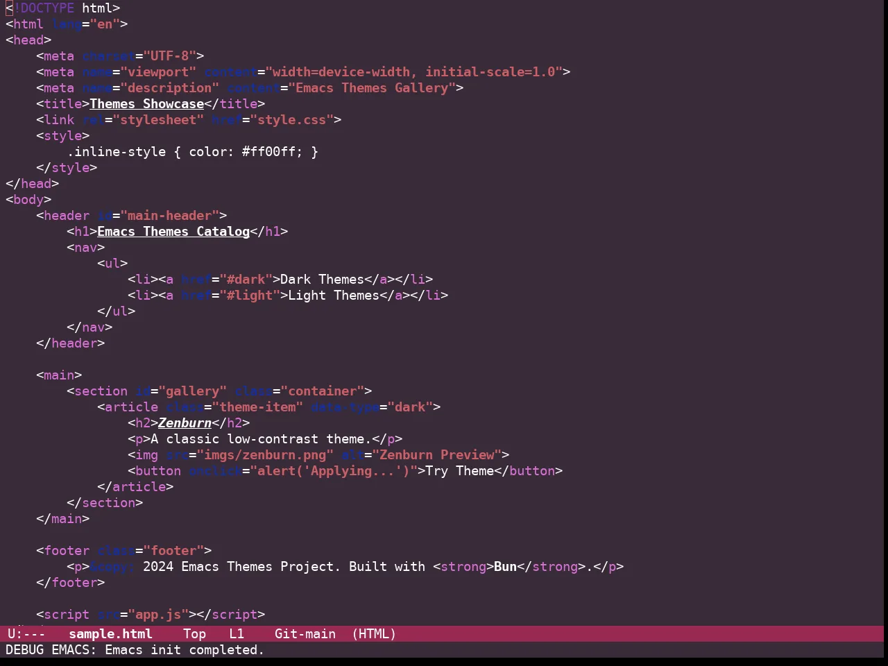 Guava Themes Cordyline Theme in html-mode
